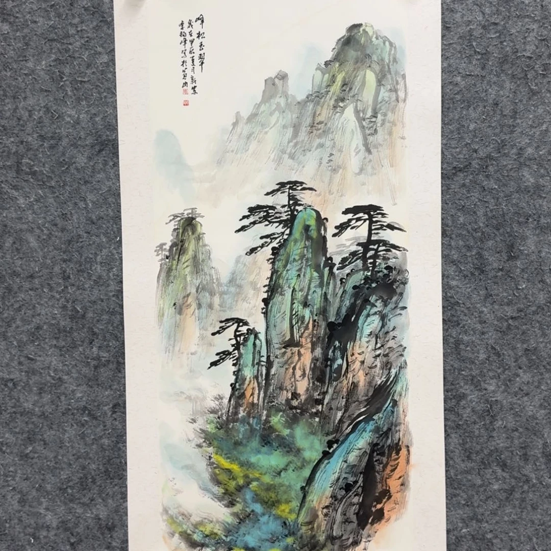 国画国画作品LJF老师