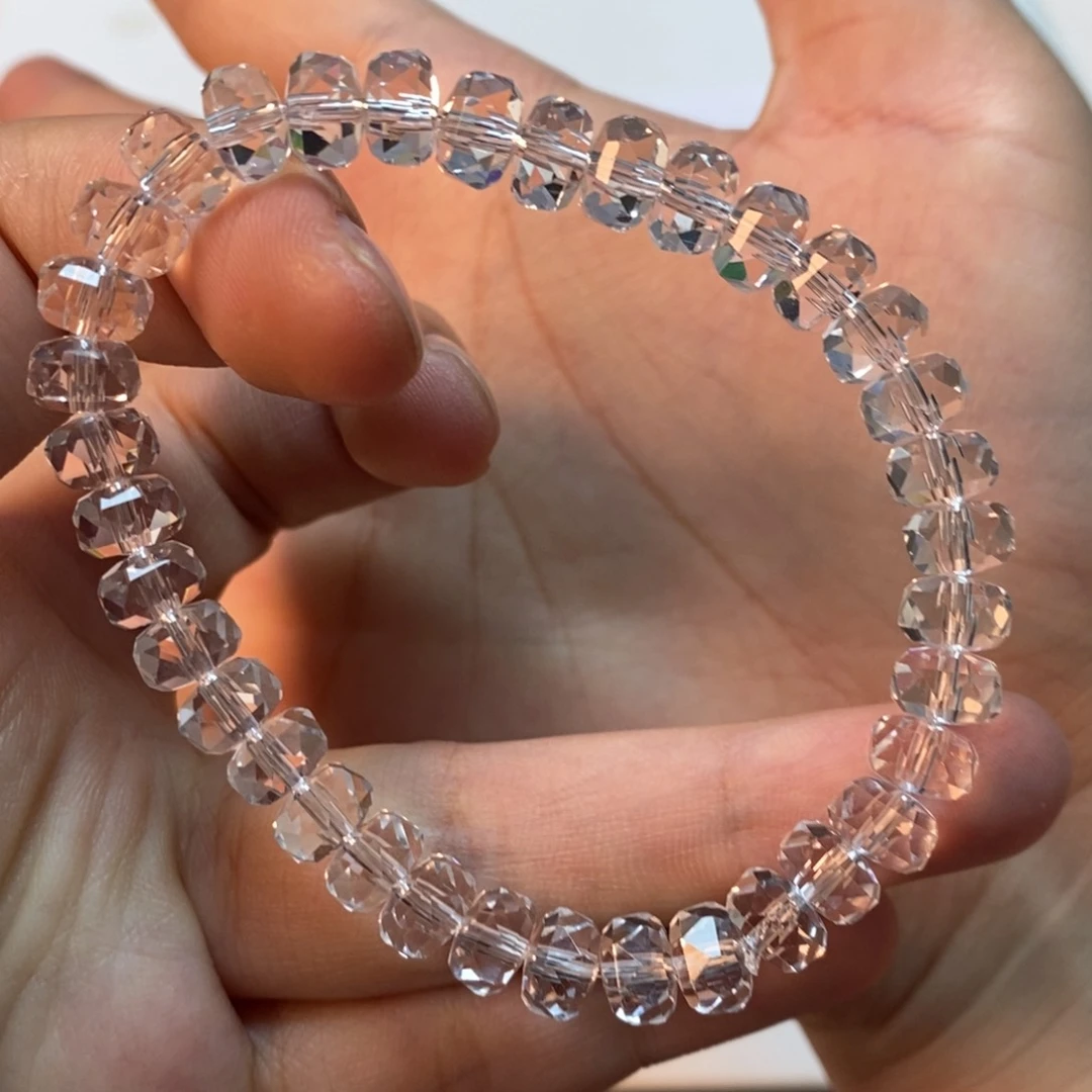 手串白水全净体 切割面