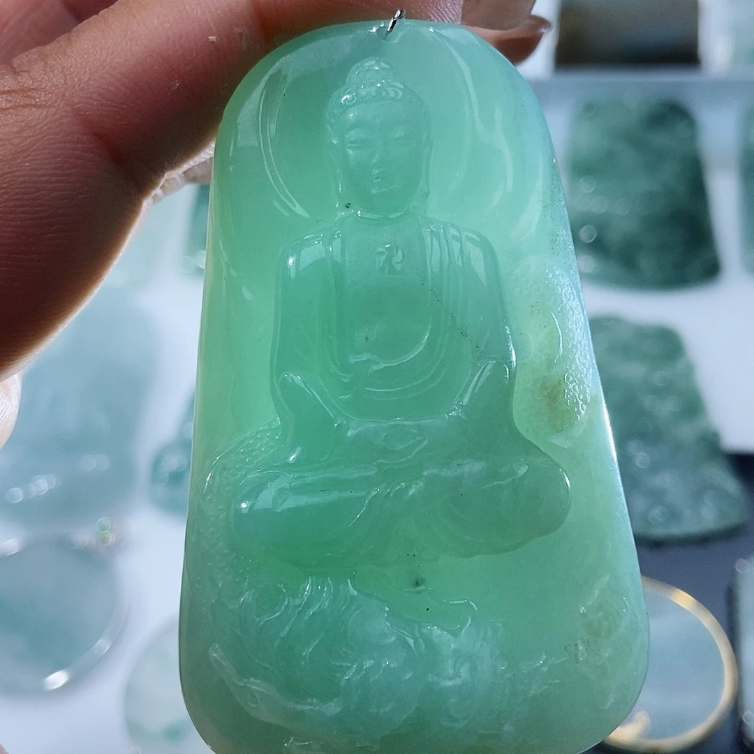 翡翠吊坠(不含链)未镶嵌