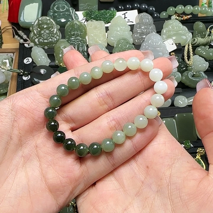 未镶嵌手串和田玉