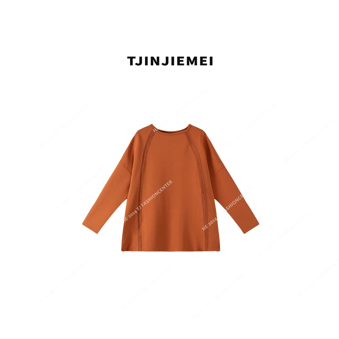 【T井姐妹】设计感休闲时尚百搭卫衣WY2502-24839