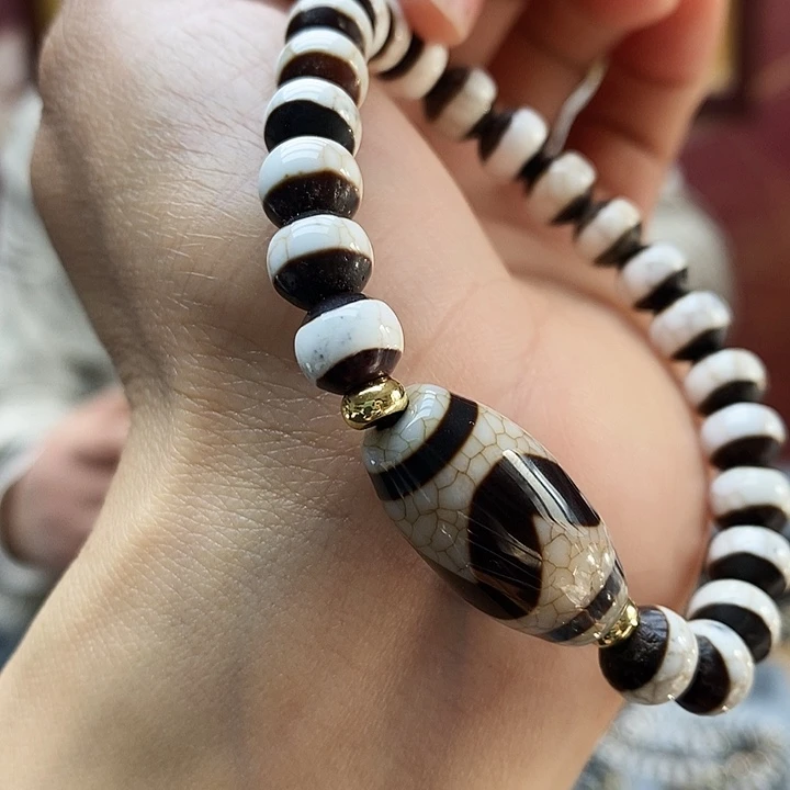 玛瑙/玉髓（覆膜）合金手链