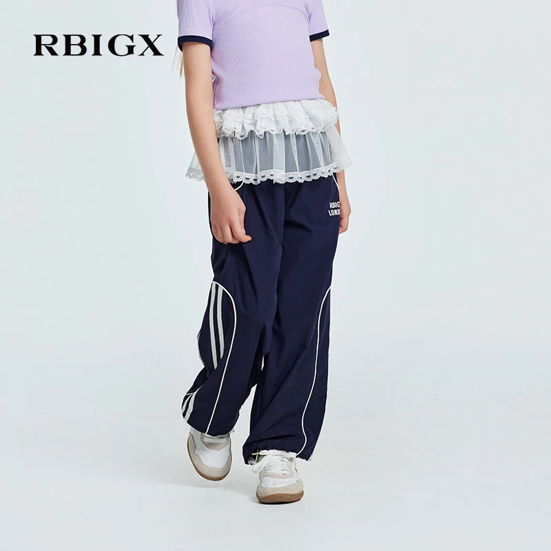 【商场同款】RBIGX瑞比克26夏季新款防晒速干撞色潮流裤子KZ5BR1679