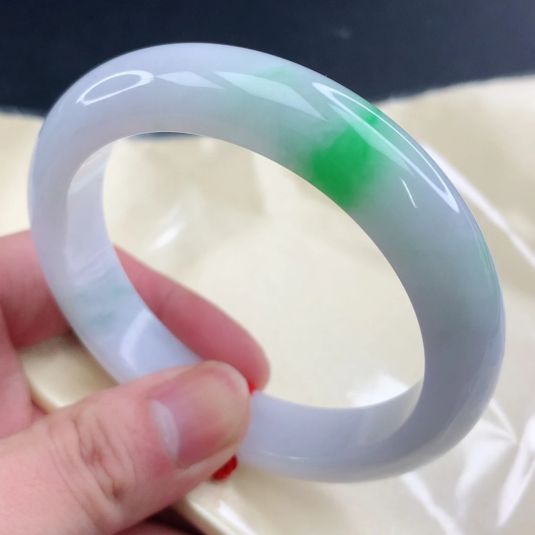 翡翠手镯未镶嵌5807圈57.5