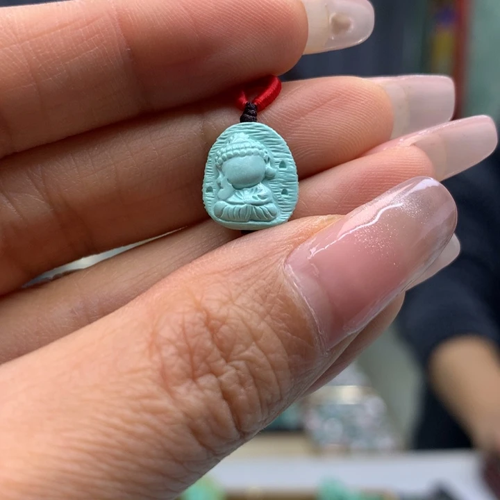 绿松石未镶嵌配饰