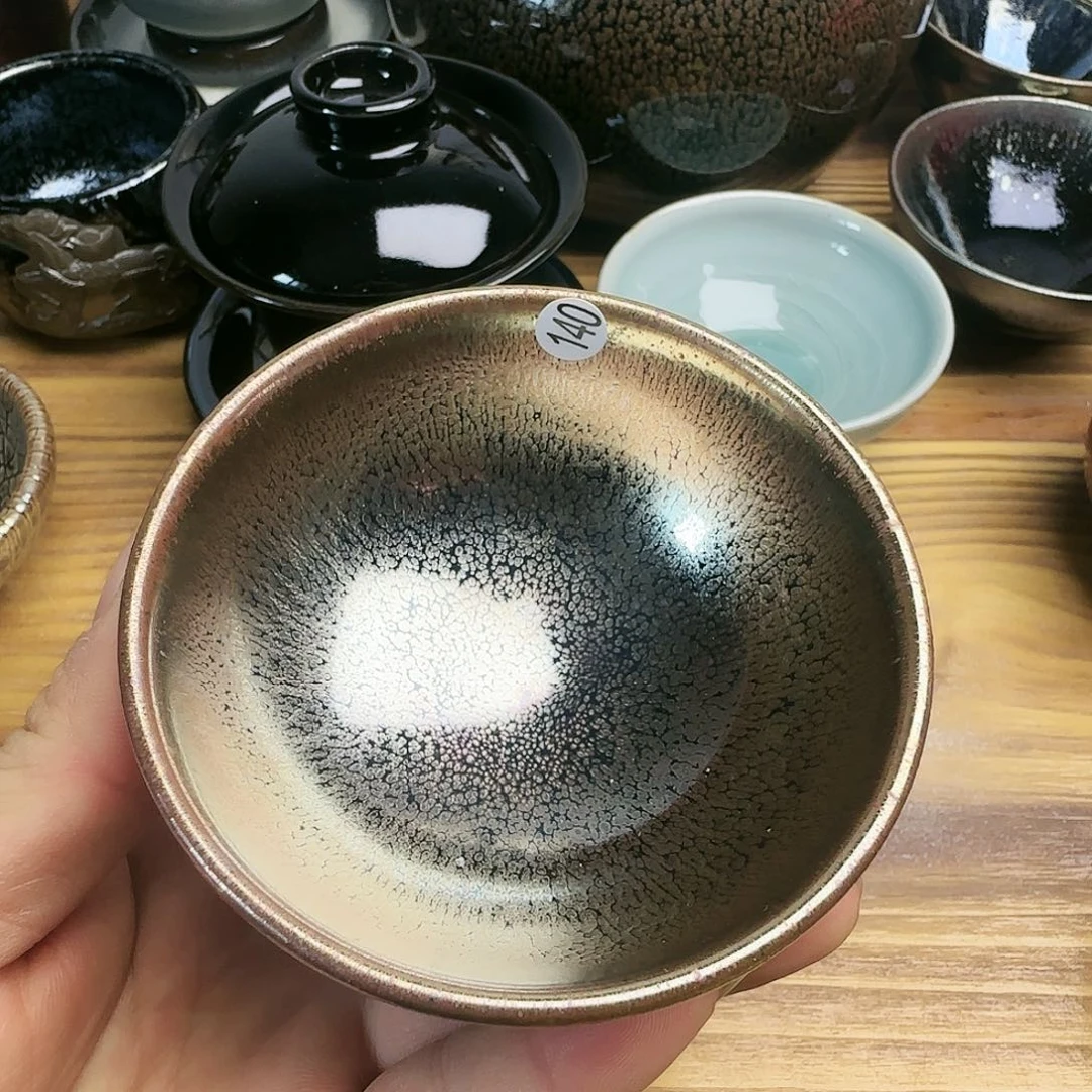 茶盏建窑建盏茶器140