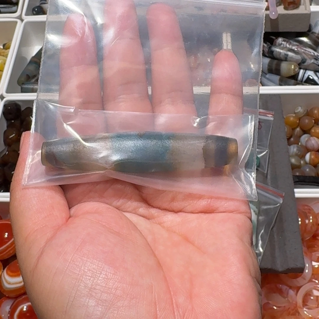 未镶嵌玛瑙/玉髓珠宝半成品