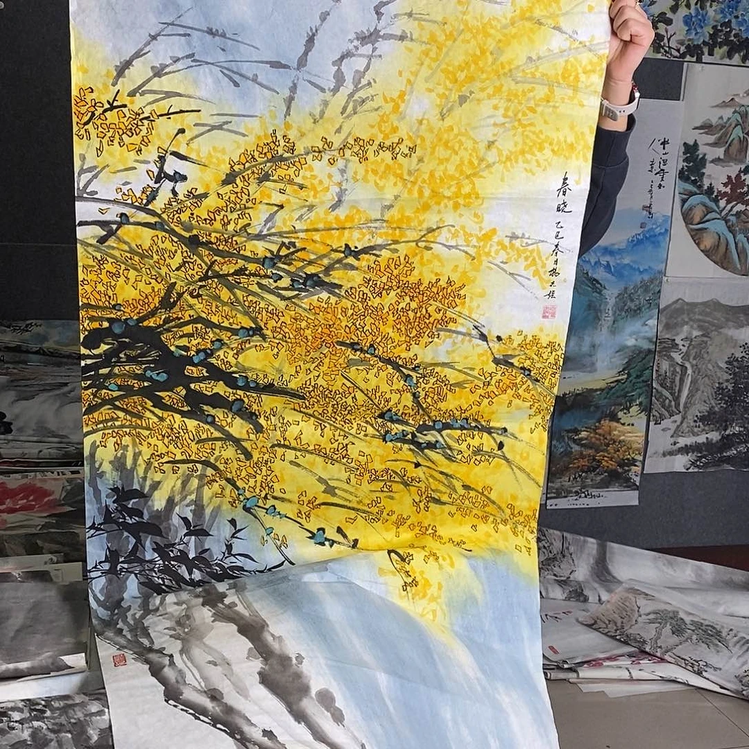 国画纯手绘手绘作品99