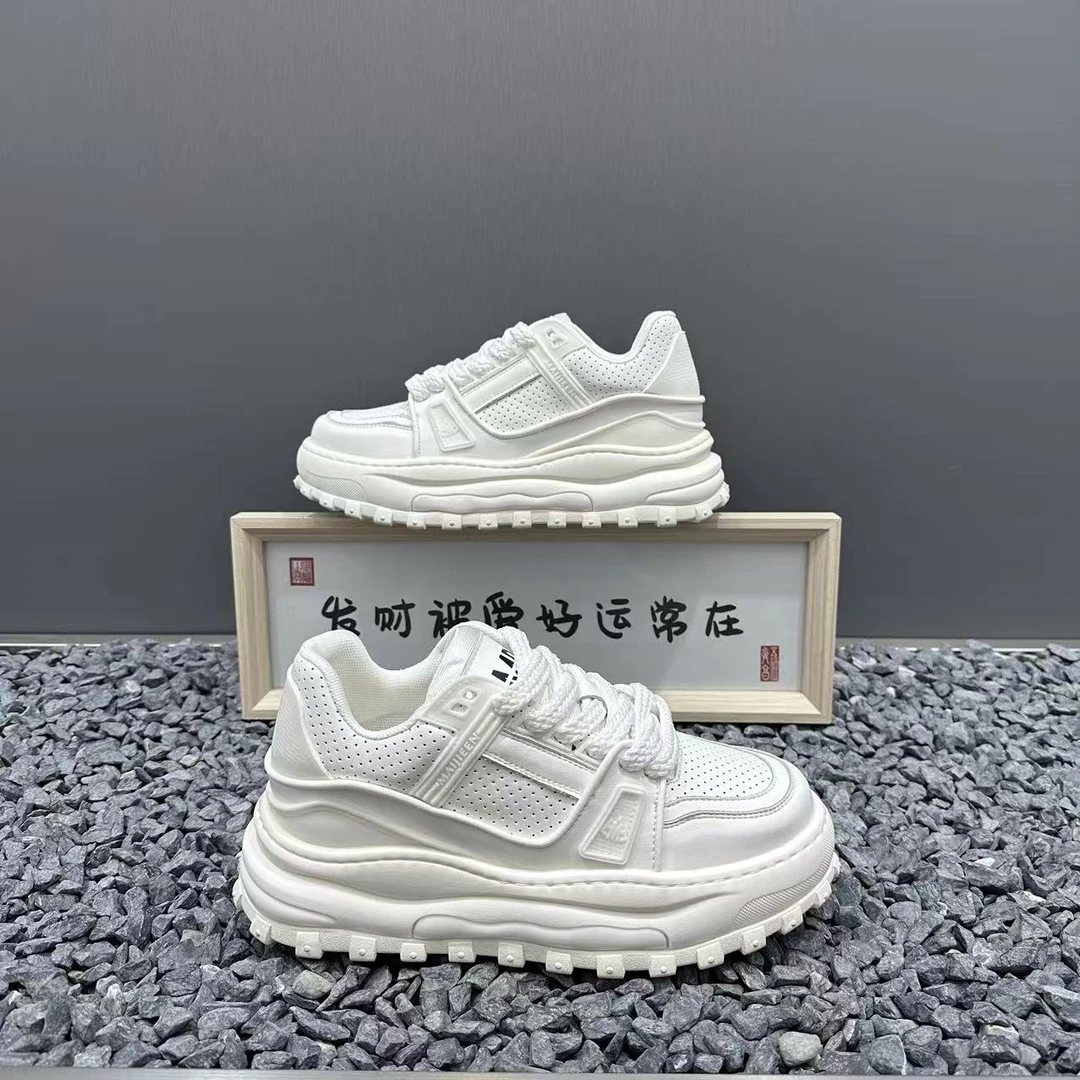 2025秋季男士新款厚底增高时尚百搭潮流男鞋个性舒适运动休闲鞋