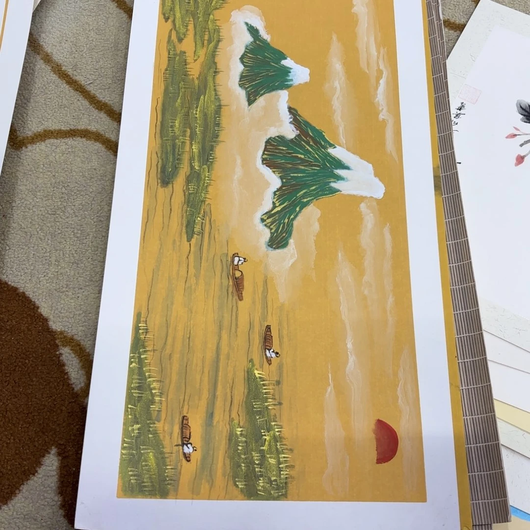 国画33-66卡纸作品艺