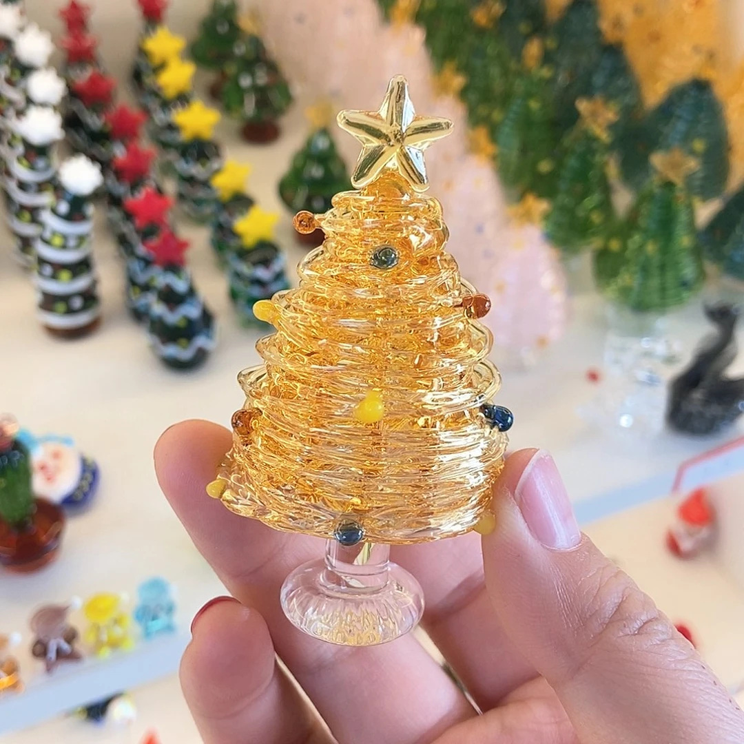琉璃手工艺品缠丝金