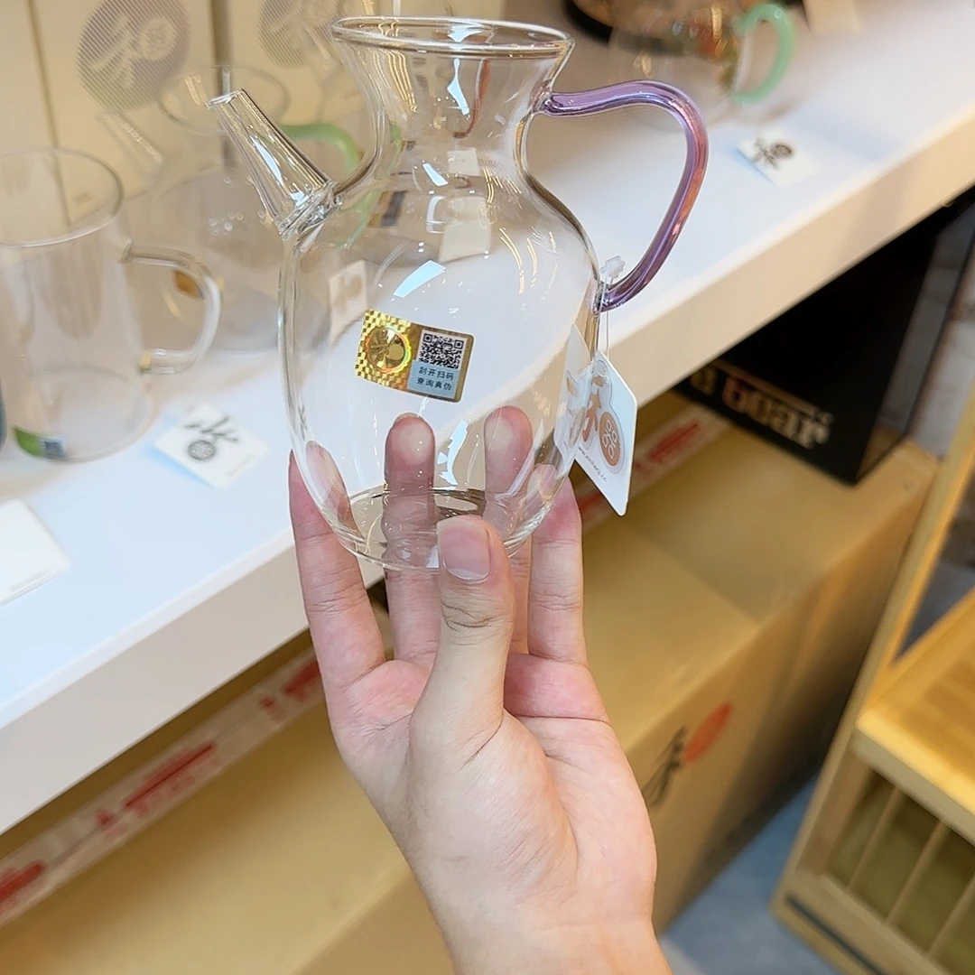 禾器昭然茶海公道杯浅紫色