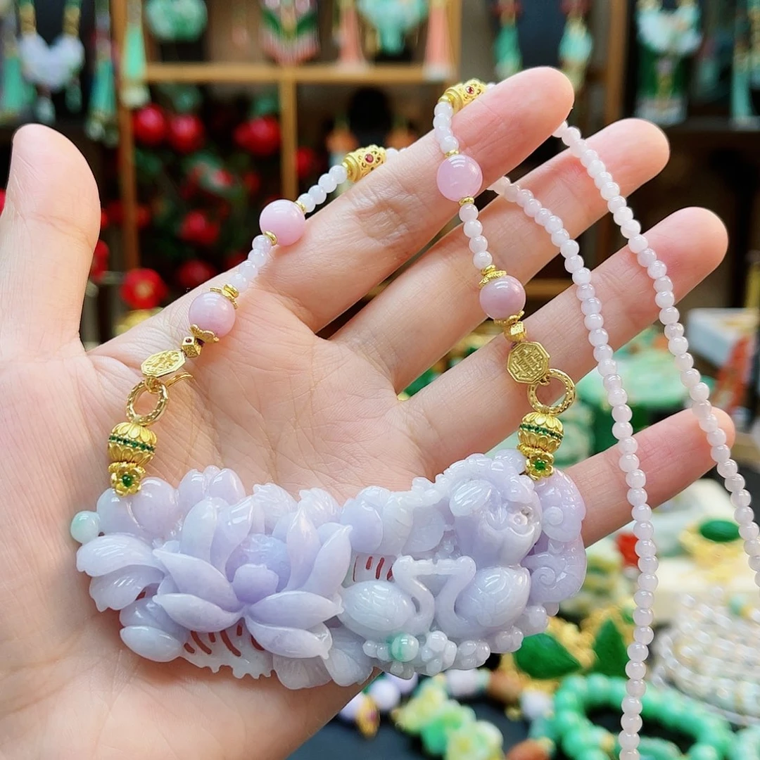 翡翠合金颈饰48小时鉴赏期