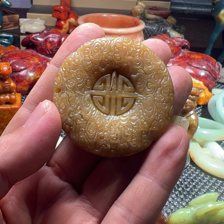 和田玉（糖玉）未镶嵌包链