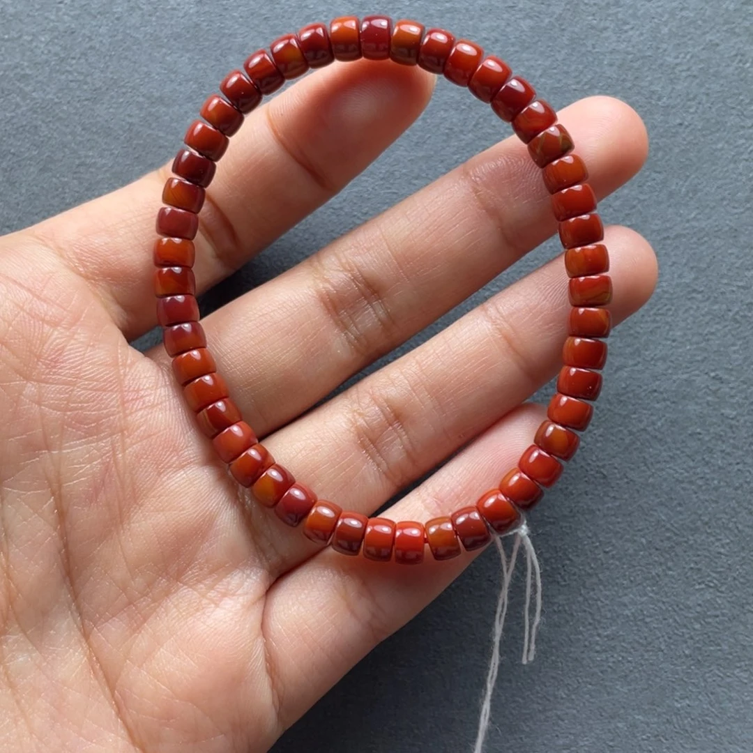 南红玛瑙配饰未镶嵌5.4mm