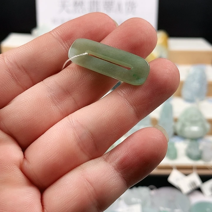 吊坠(不含链)未镶嵌翡翠26绦环