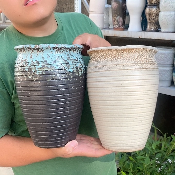 紫砂花盆口17高24福利