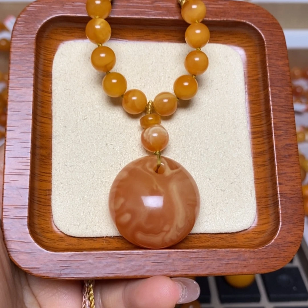 【闪购商品】未镶嵌颈饰蜜蜡项链