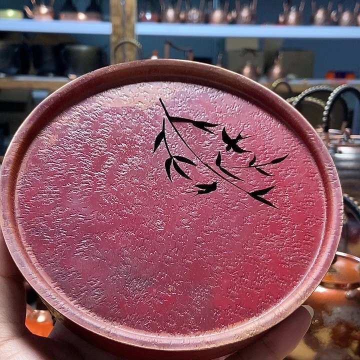 纯手工制作一铜壶制作