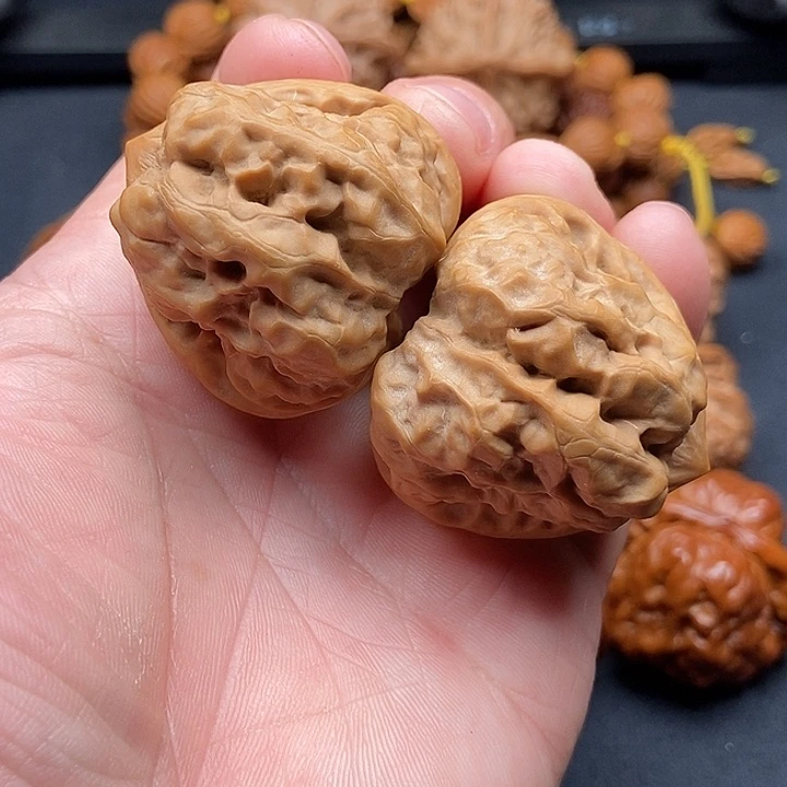 文玩核桃把件三角蛙