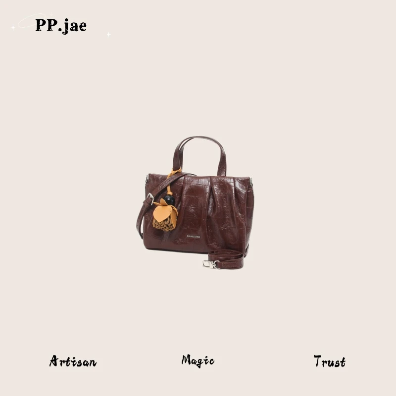 P.p【麦芽糖】新品百搭简约单肩休闲时尚潮流ins女包ST0818-V