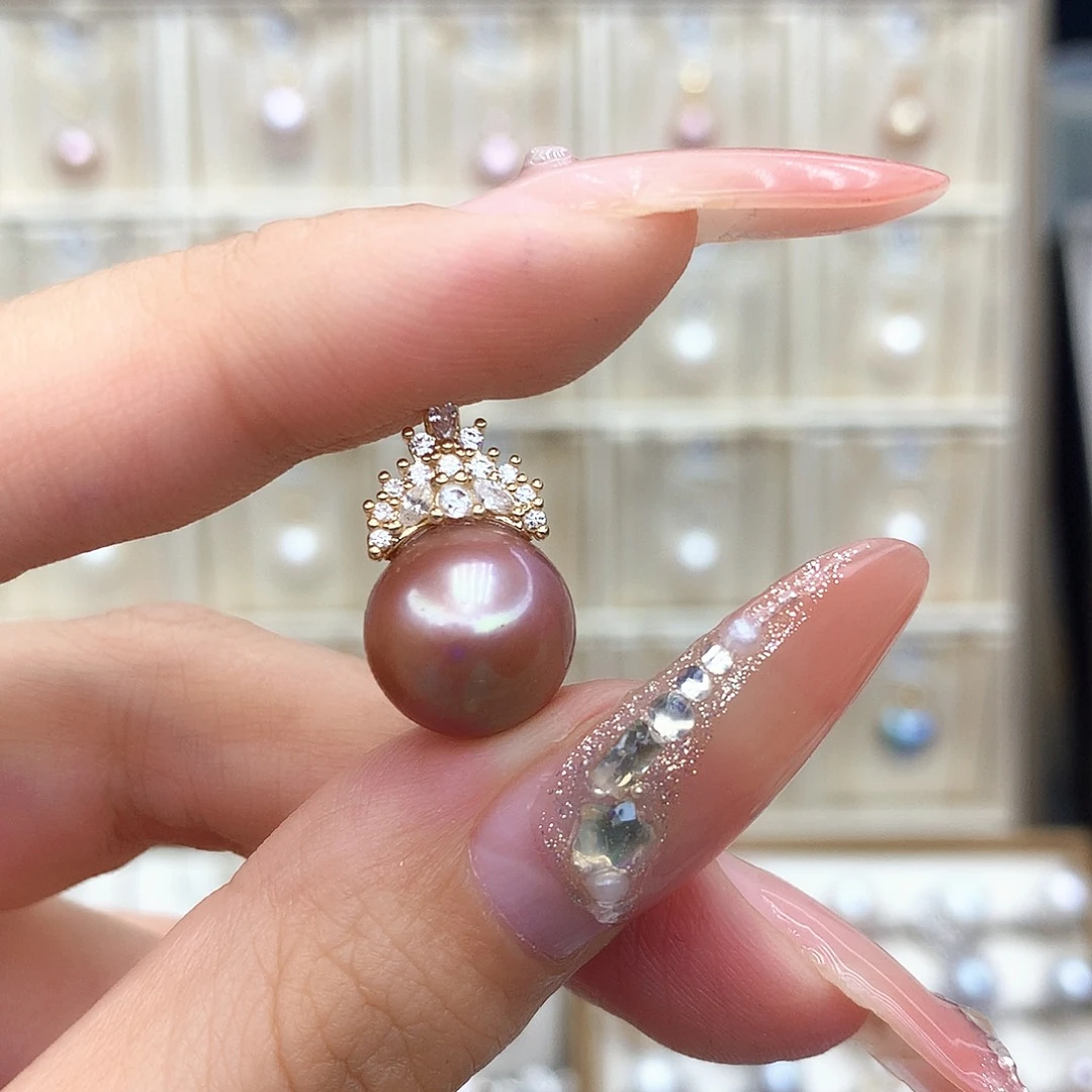 淡水珍珠合金颈饰