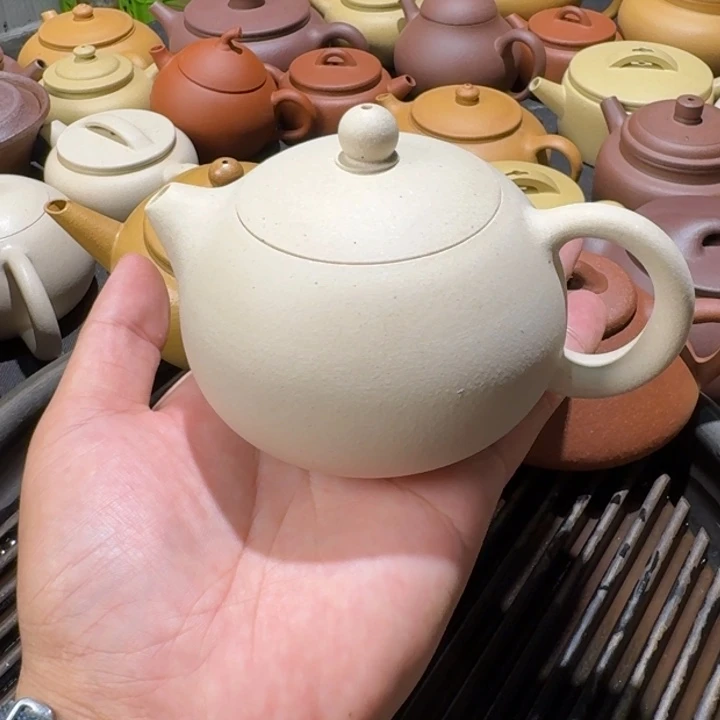 茶壶紫砂白玉段西施200cc