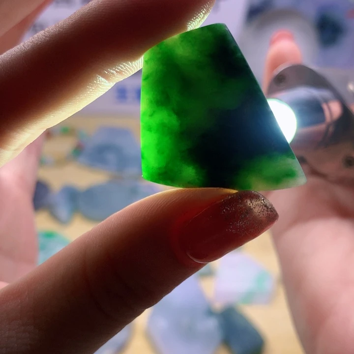 未镶嵌手串翡翠纯天然2