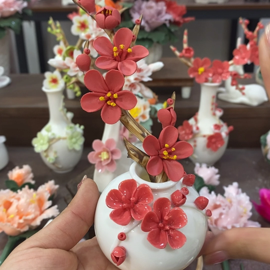 瓷片陶瓷工艺品摆件
