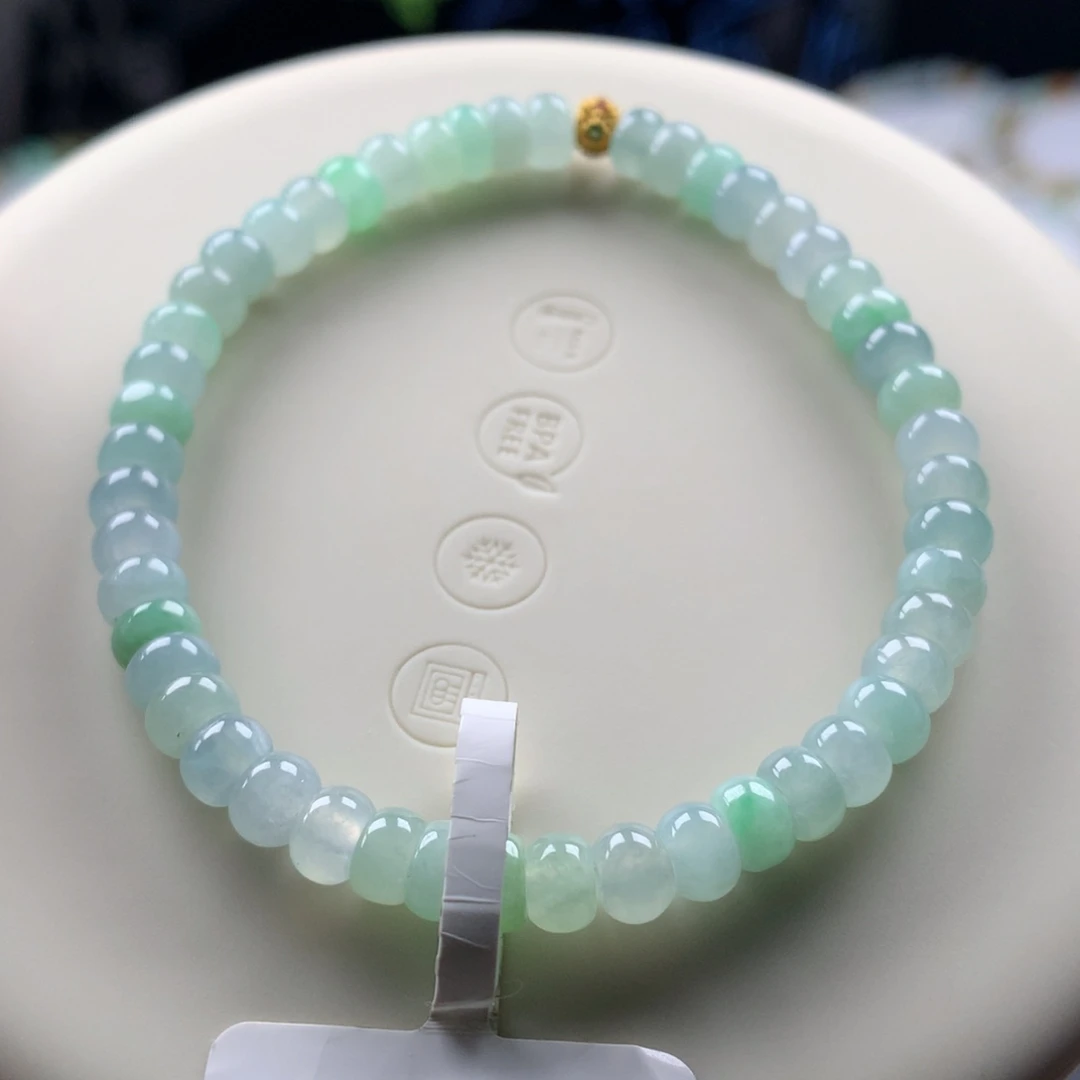 未镶嵌手链翡翠卡5.2