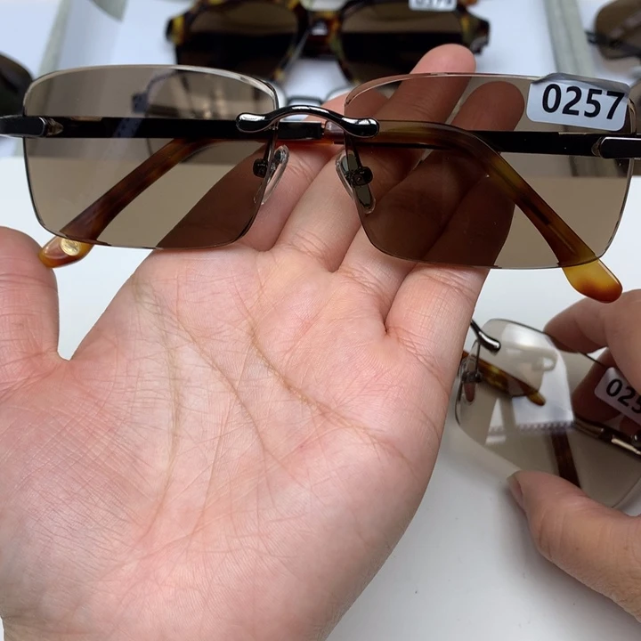 一体款无框茶水晶0257