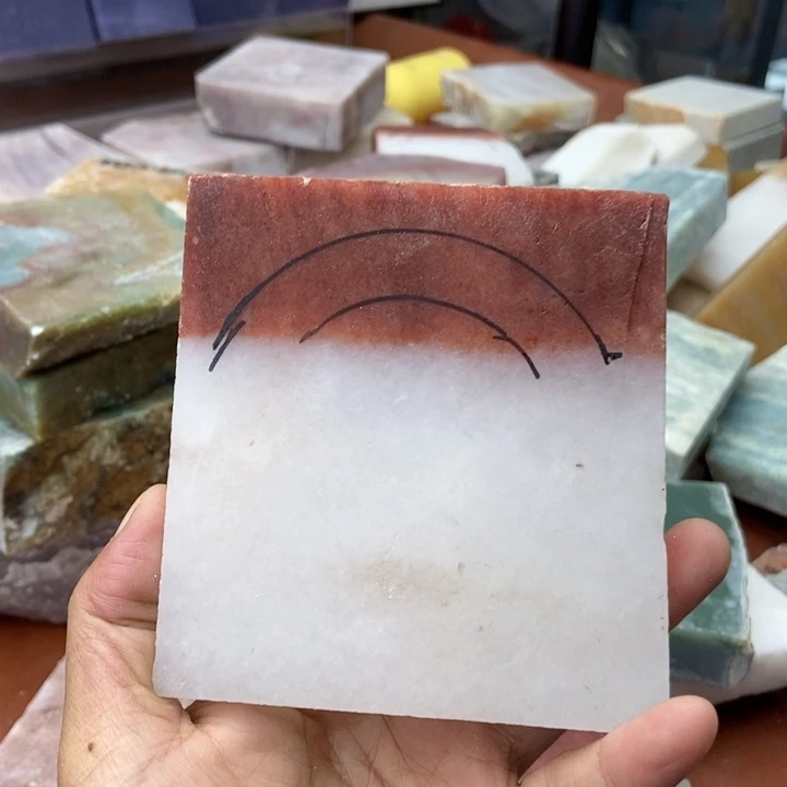 未镶嵌手镯石英岩玉鸿运当头