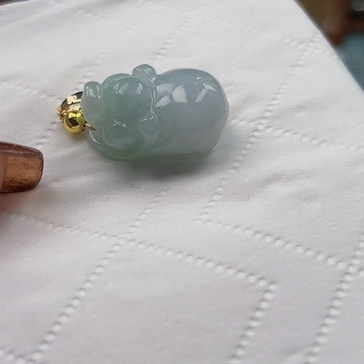 翡翠未镶嵌颈饰挂件