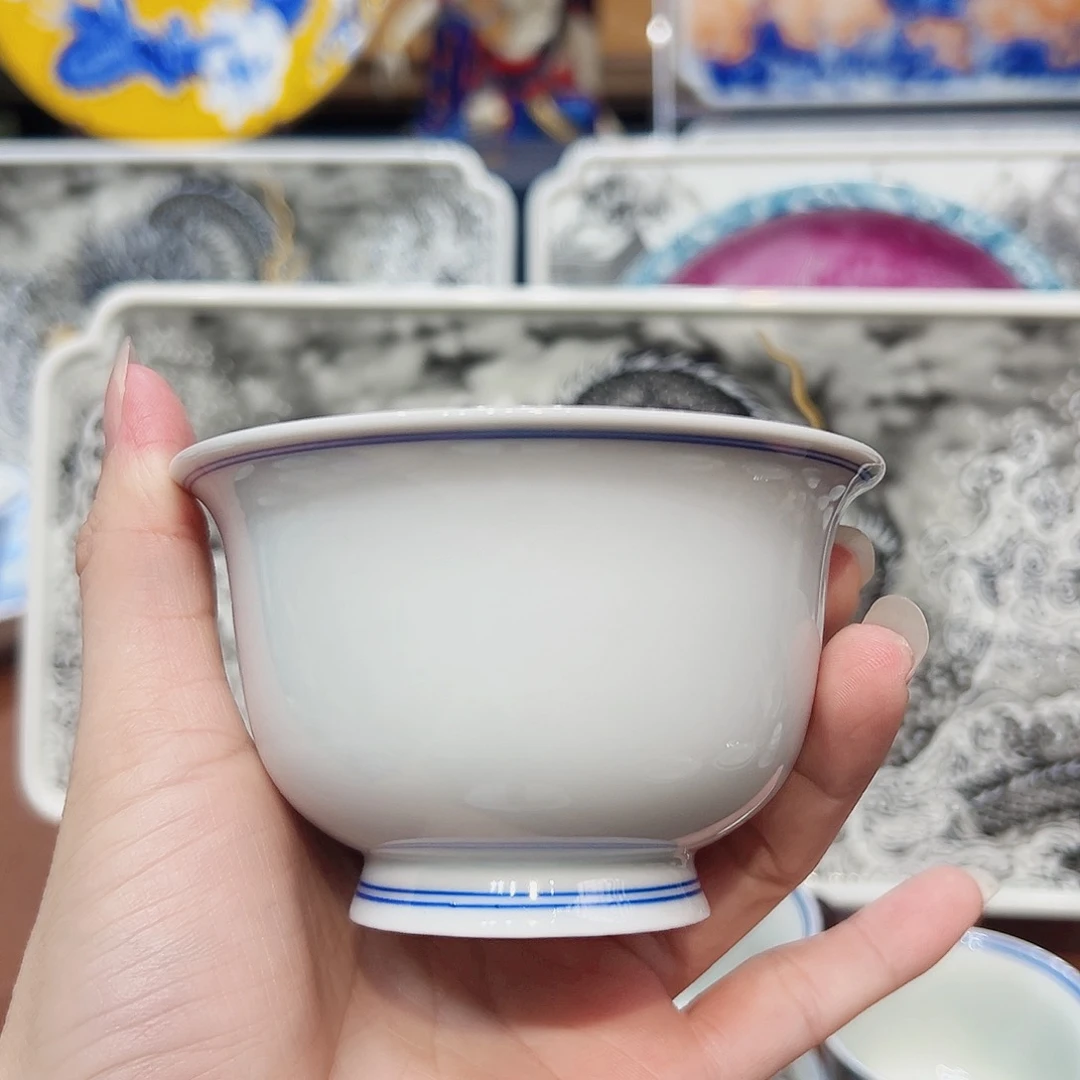 摆件蓝*景德镇陶瓷艺术景德镇的陶瓷