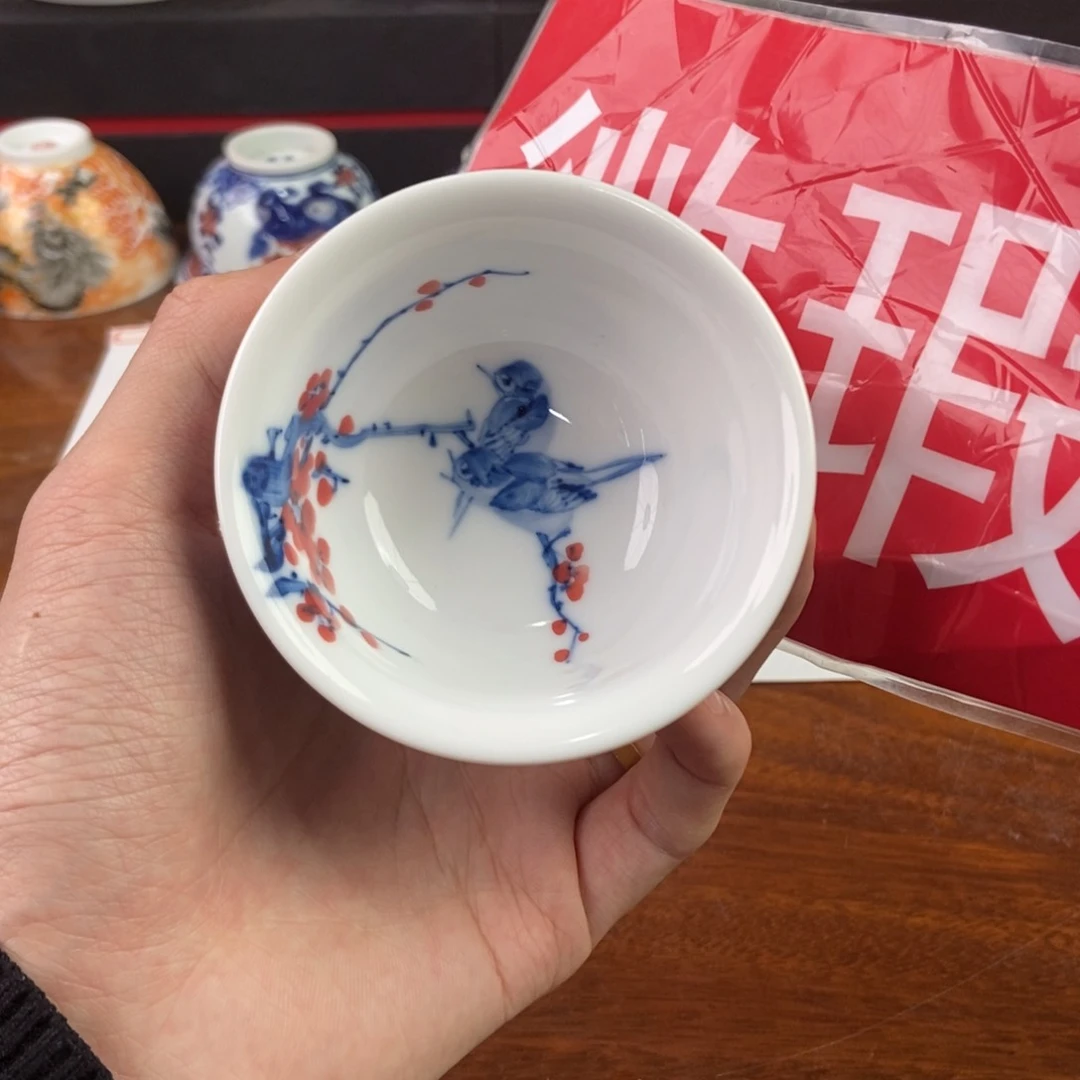 杯景德镇手绘陶瓷艺术