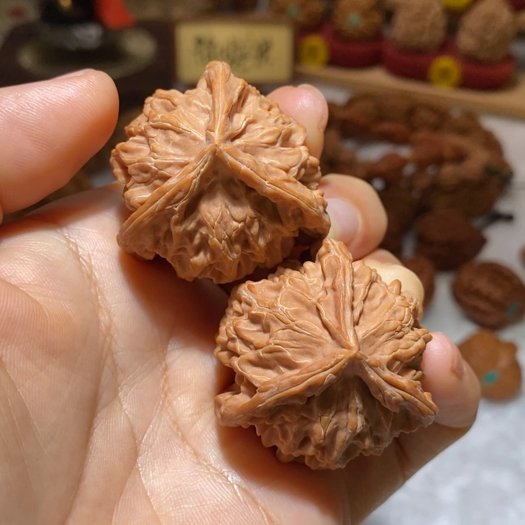 齐***0把件文玩核桃40尺全品盘山正奔