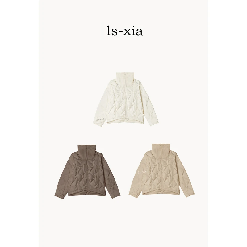 【自在简括】围巾领型设计款羽绒服