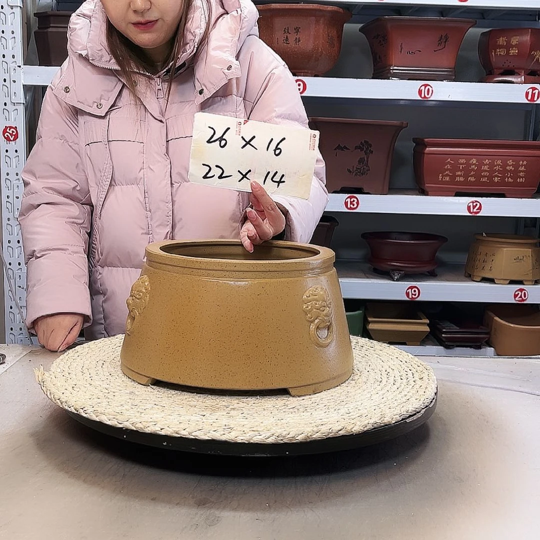 紫砂花盆紫砂花盆