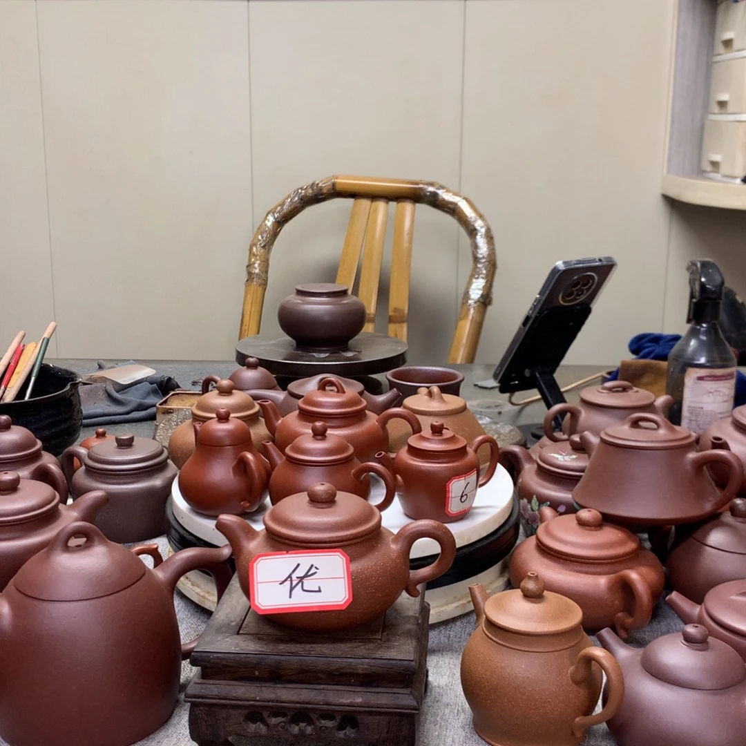 双****紫泥茶壶半手工制作170 C