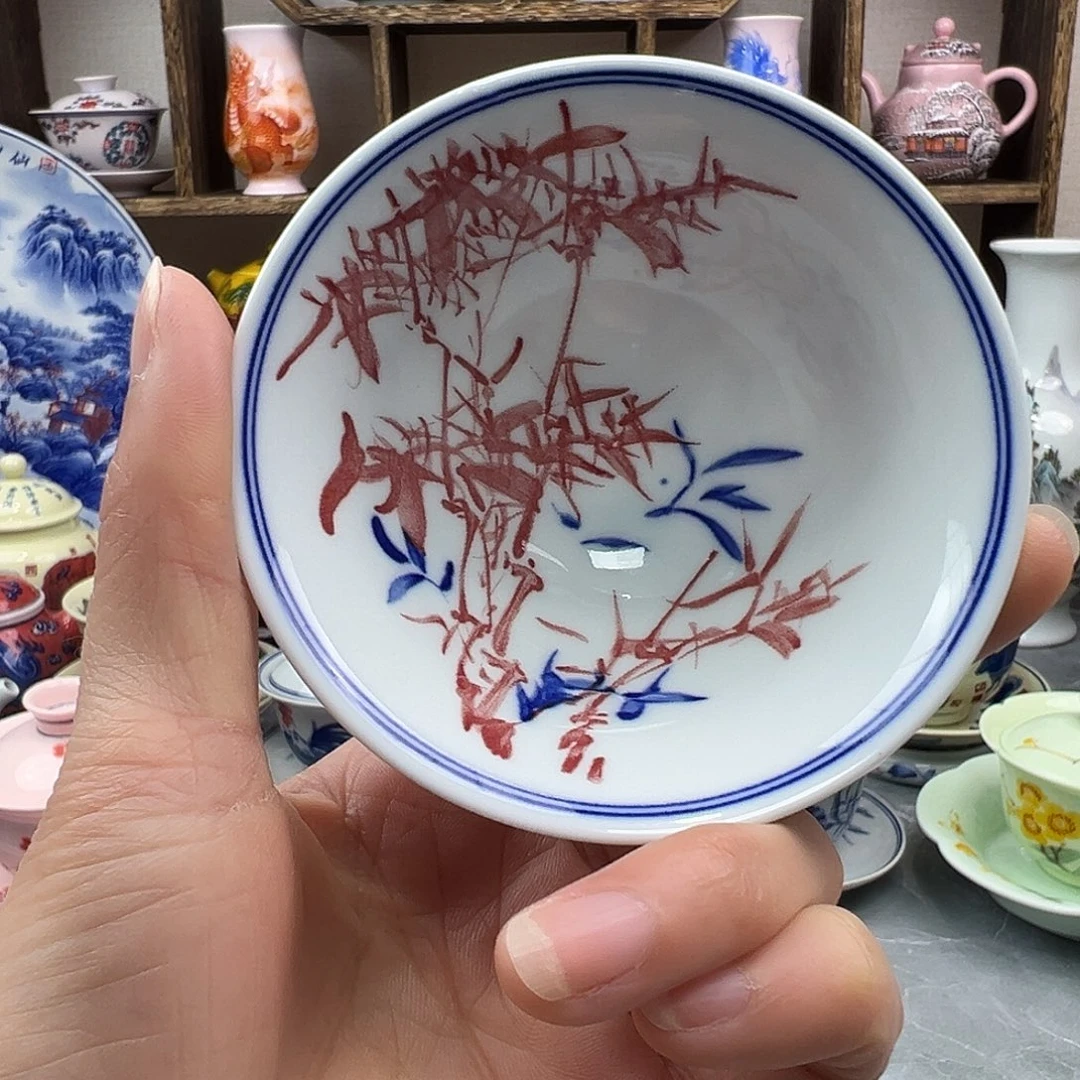 杯子陶瓷景德镇陶瓷567老厂瓷2