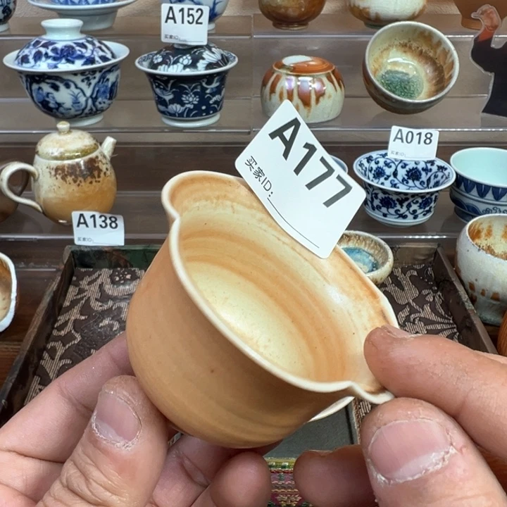 摆件177 景德镇手工柴烧茶器