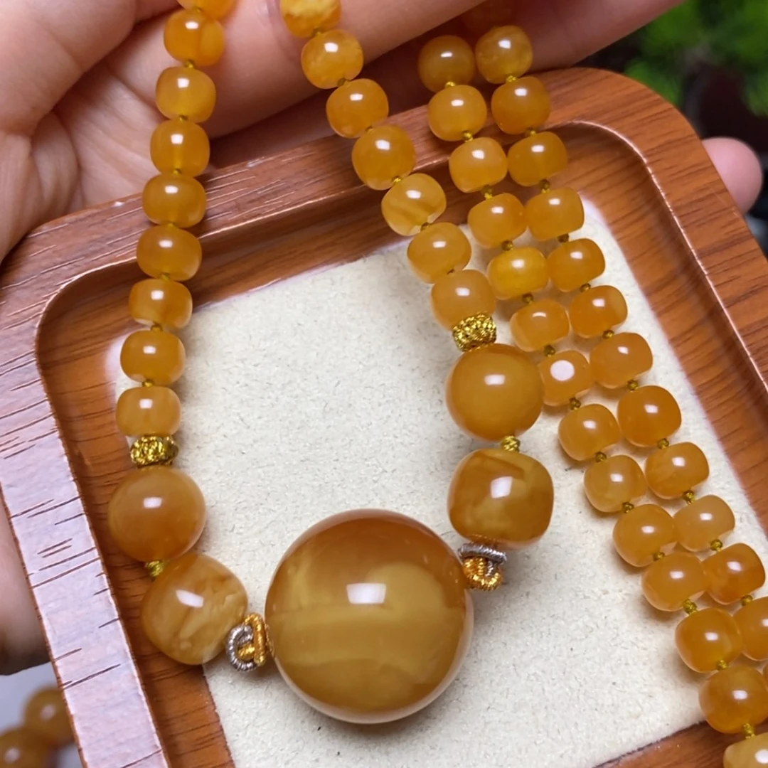 【闪购商品】未镶嵌颈饰蜜蜡项链