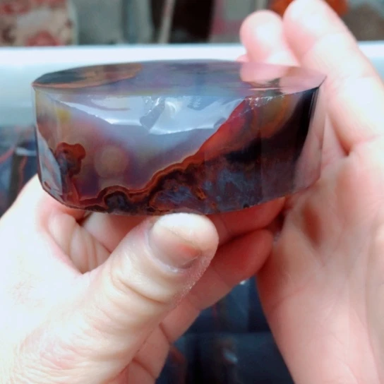 定制玛瑙女**～天然玛瑙手镯定制