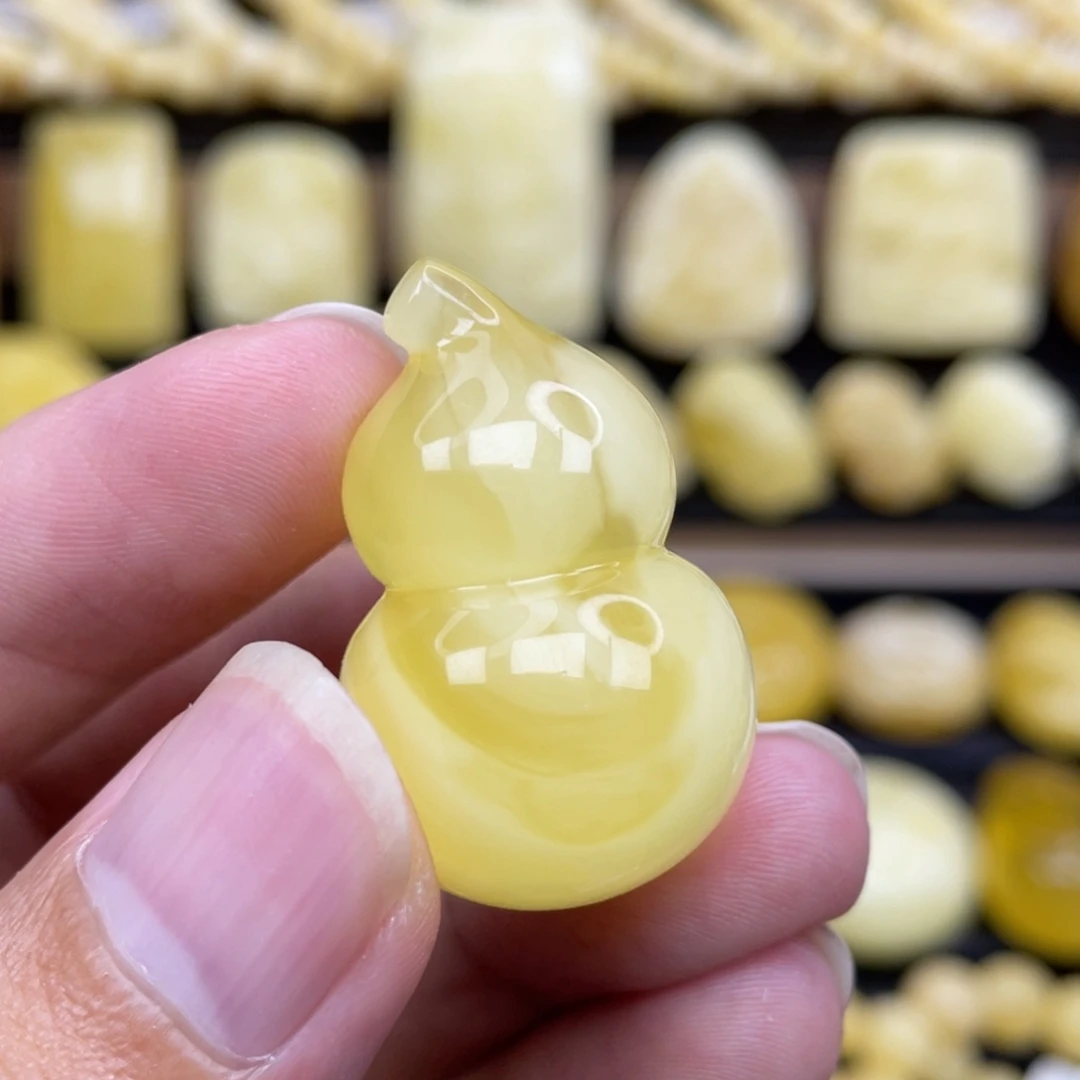 裸石琥珀未镶嵌琥珀蜜蜡