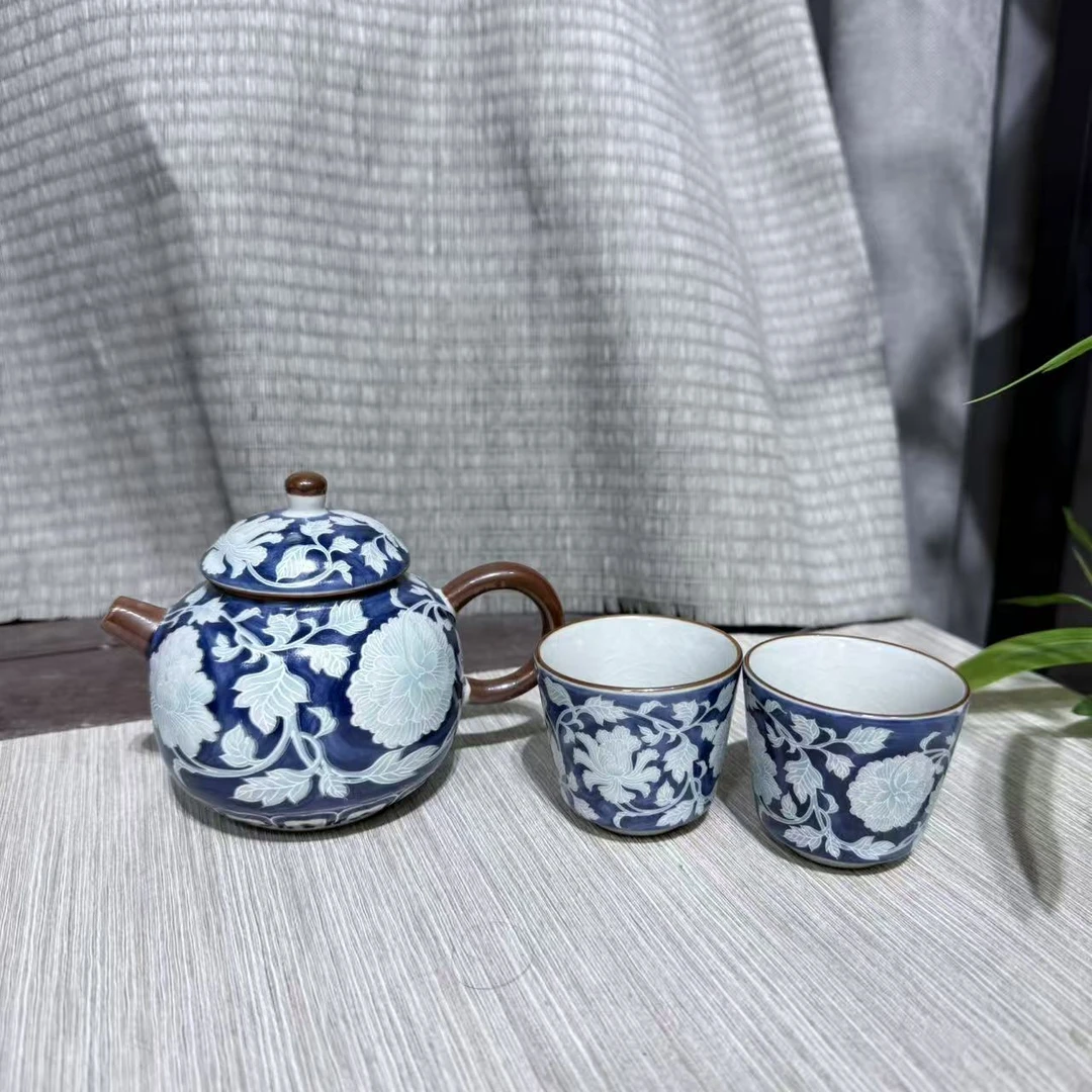 【闪购商品】汝窑青花套组jw157