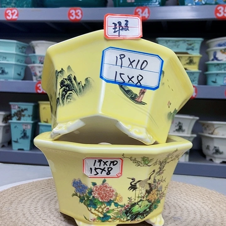 紫砂花瓶紫砂花盆