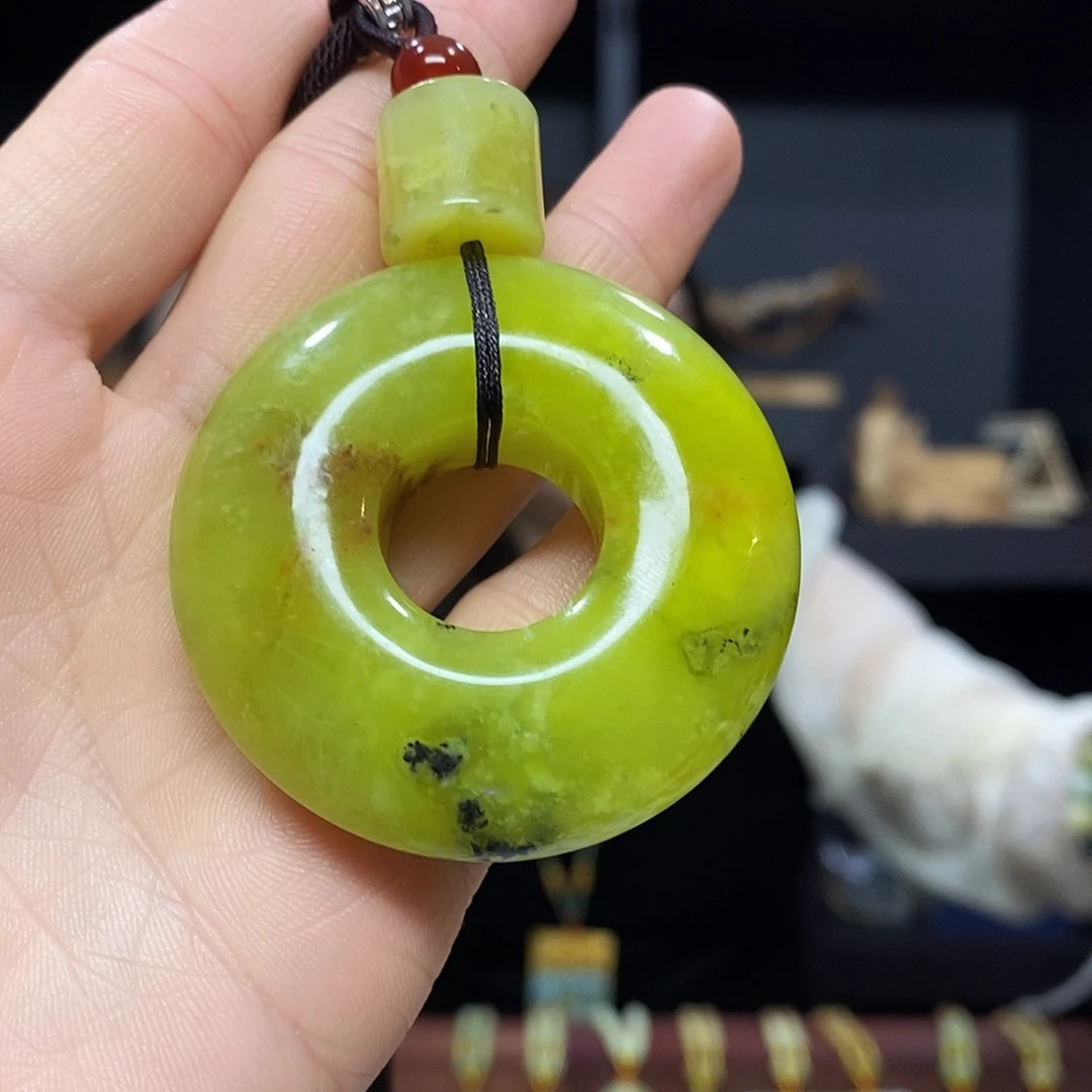 岫玉挂件吊坠未镶嵌