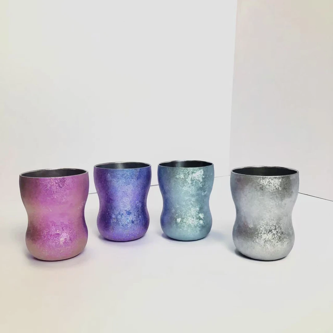 200ml高级家用纯钛花生杯主人杯