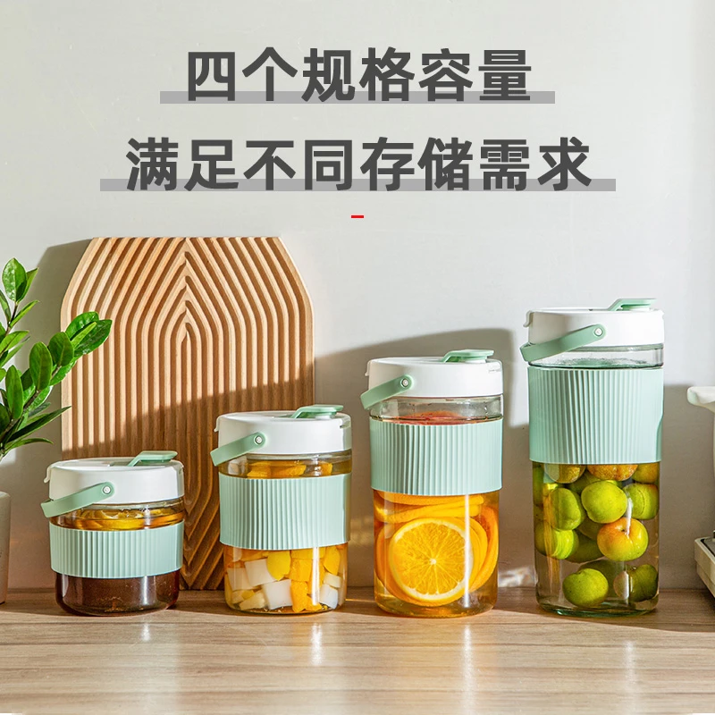 玻璃泡菜坛子腌菜罐家用泡菜泡酒坛子自制腌制食品密封罐储物罐