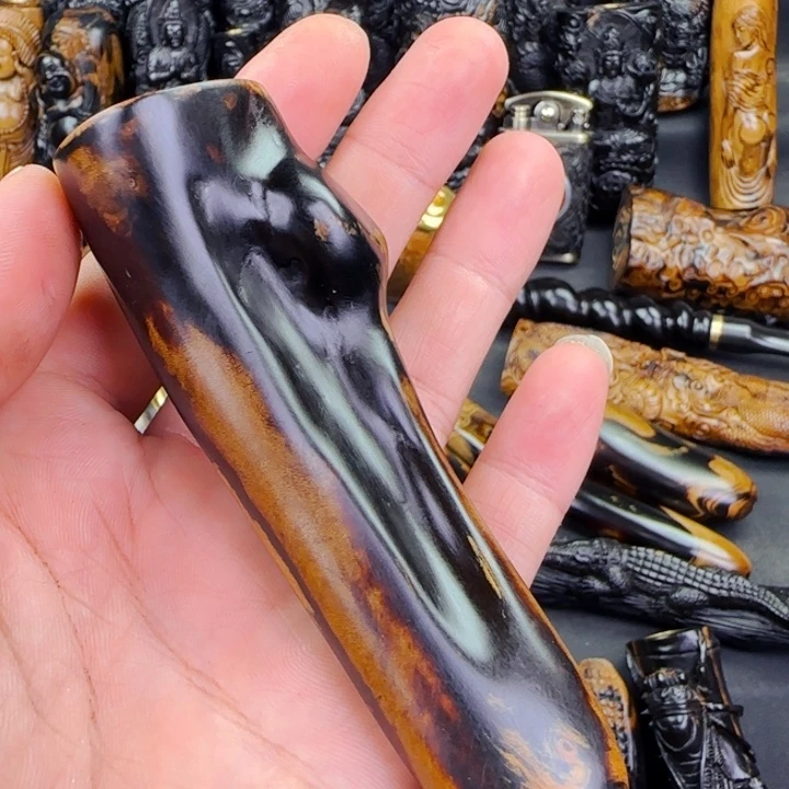 自然形烟嘴，粗中细通用